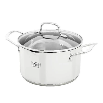 Каструля Krauff 4.6 л, 22 см зі скляною кришкою KRAUFF-000152 фото