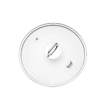 Кришка скляна Krauff діаметр 26 см з РУЧКАМИ KRAUFF-000215 фото